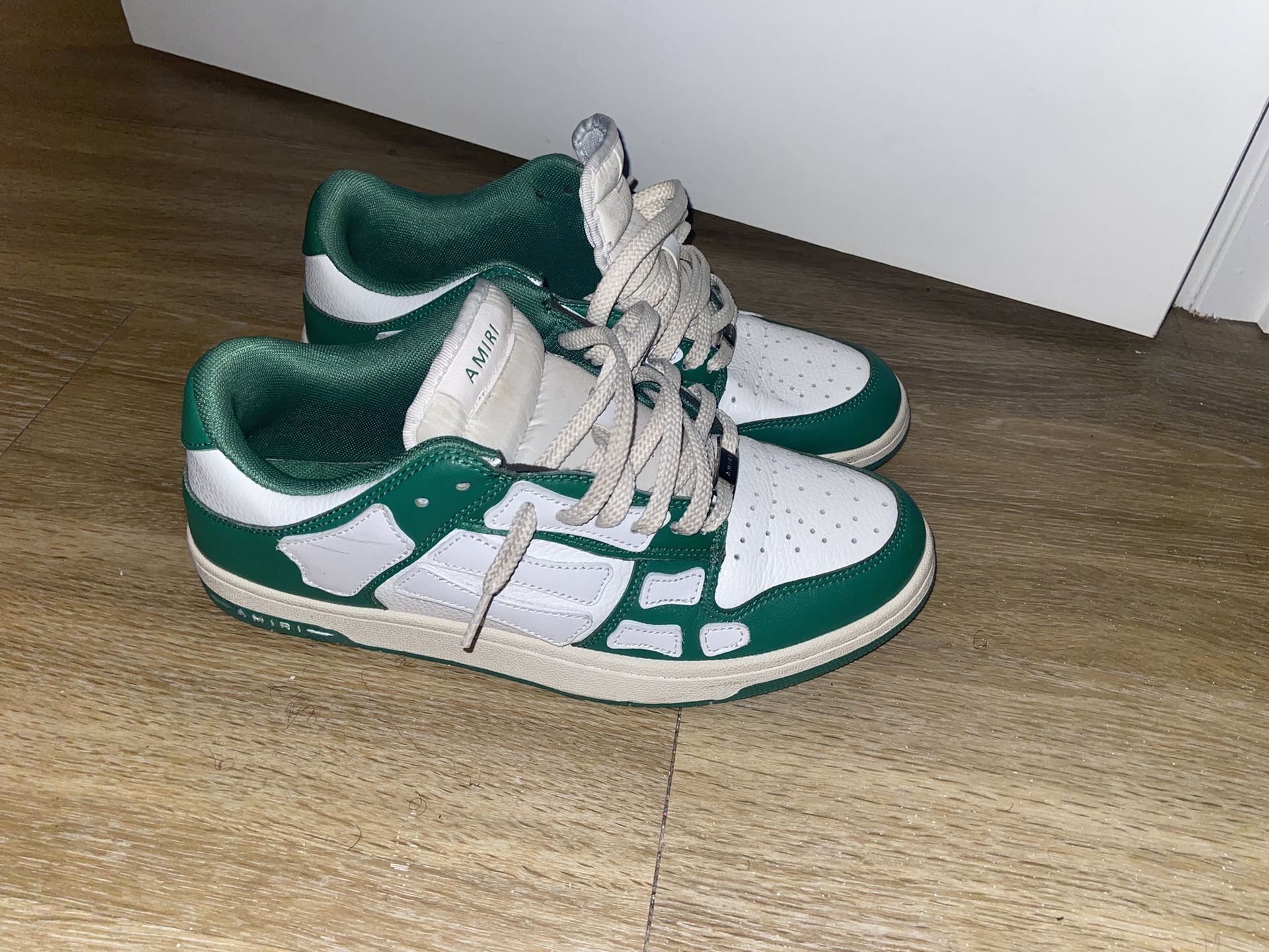 Amiri Skel Top Low 'Green White'
