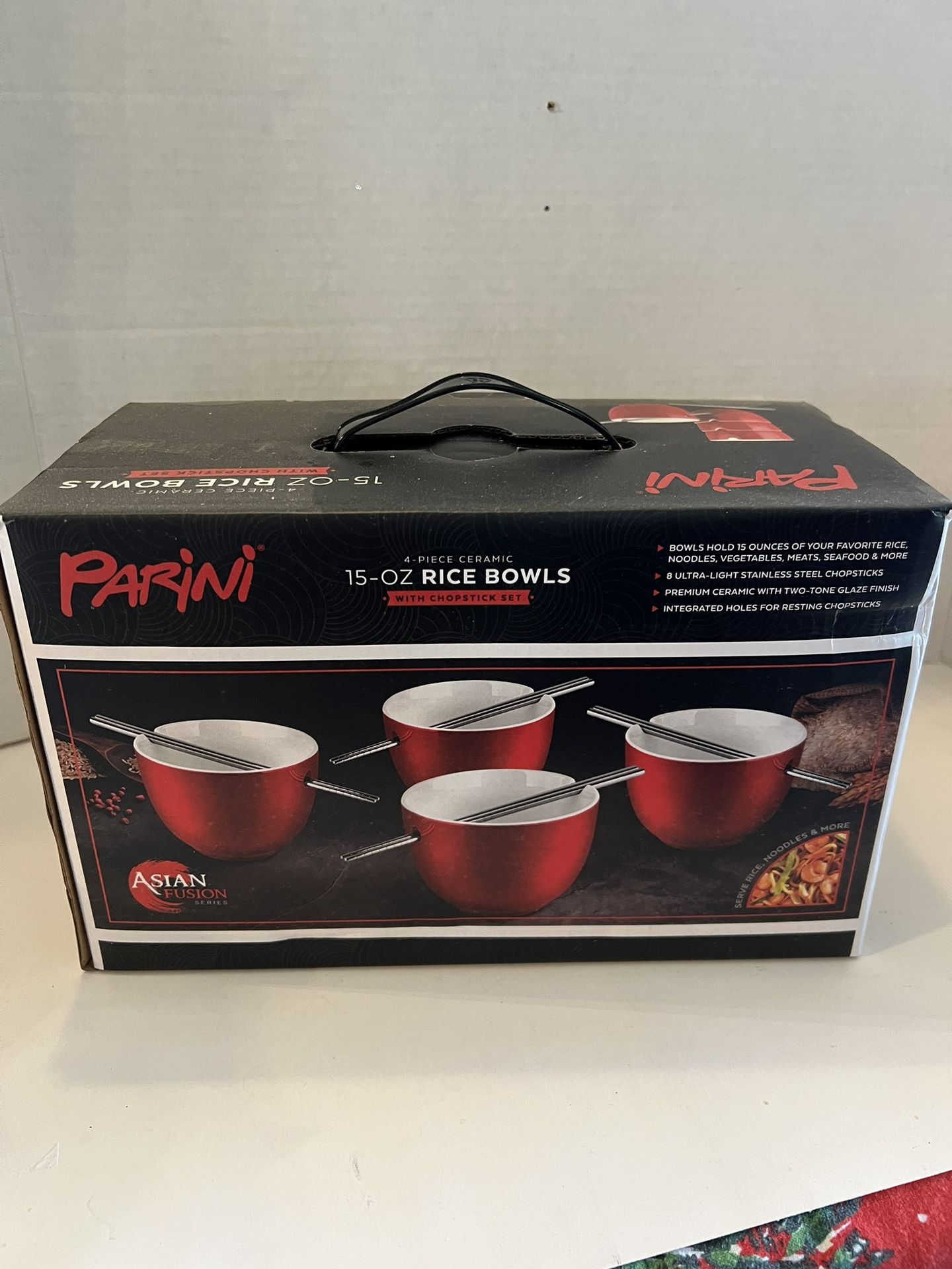 15 Ounce Rice Bowls, Four Piece Brand New