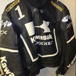 Kawasaki Riding Jacket Size Large See Pics