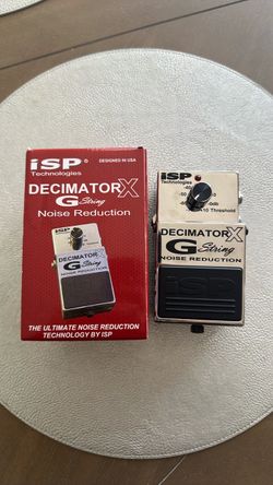 ISP Technologies Decimator X G String Noise Reduction Pedal