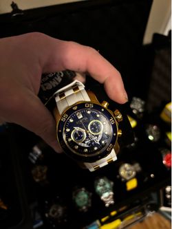 Invicta prodiver scuba all white !