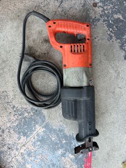 Milwaukee Heavy Duty Sawzall Reciprocating Saw