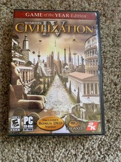 Civilization IV PC Game of the Year Edition