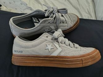 Converse Star Player 76 Gray Suede - Like New with Box