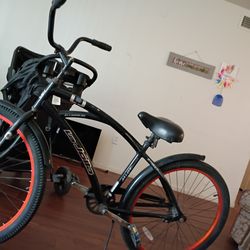 Aluminum cruiser bicycle
