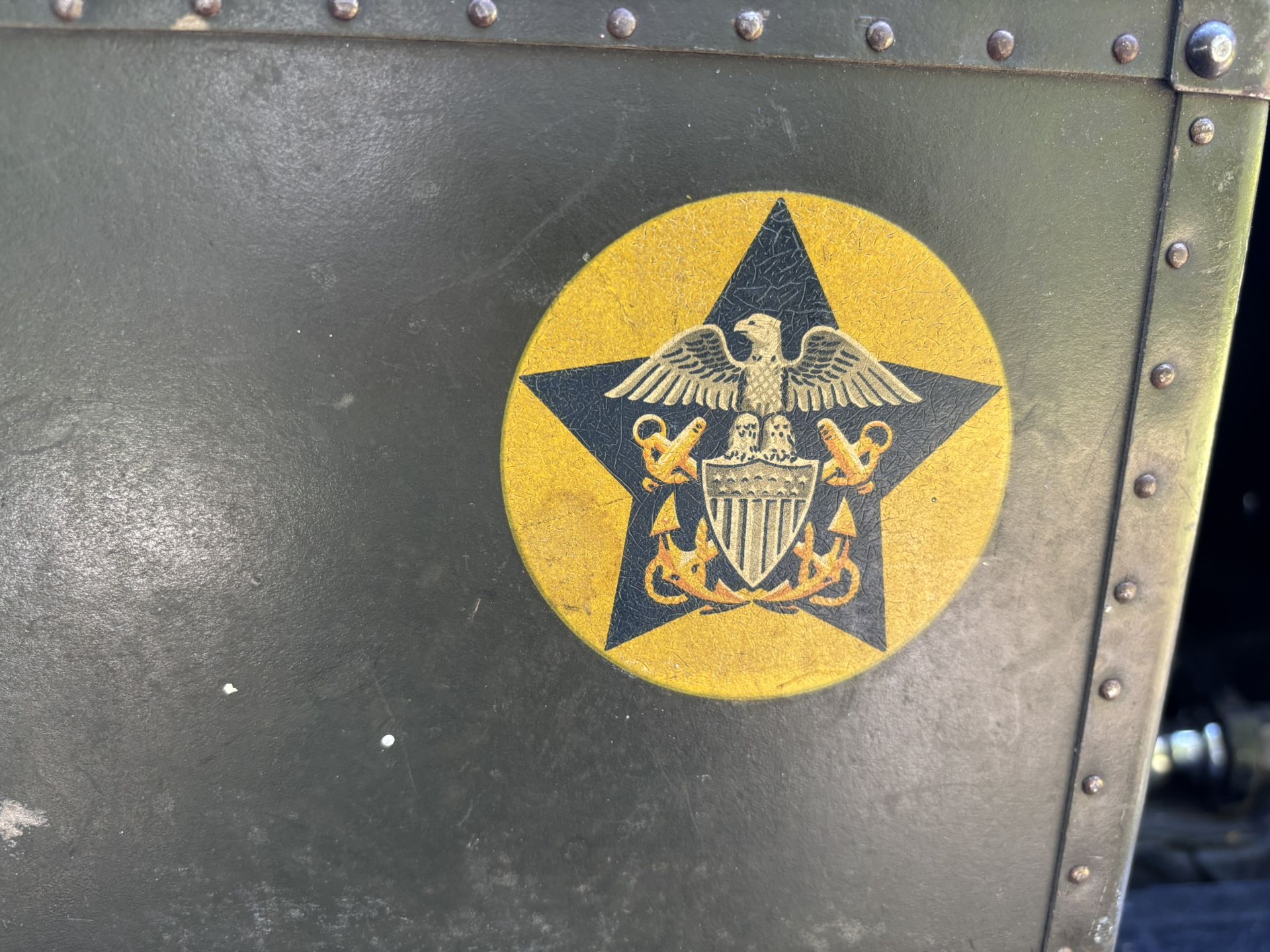 WWII US Navy Aviation Seapack OSHKOSH Miltary Suitcase Luggage for