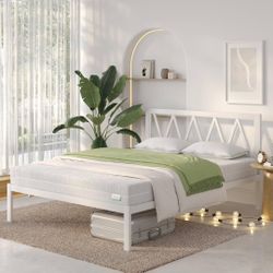 King Size bed Frame/ Mattress