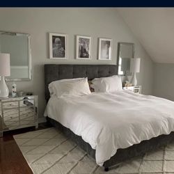 Mirrored Night Stands 