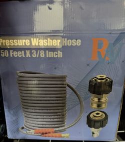 Pressure Washer hose 50 FT x3/8Inch 