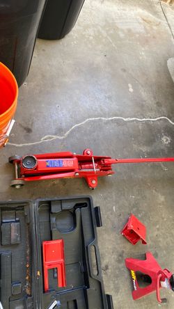 MVP pro lift 21/4 ton hydraulic jack with stands and case