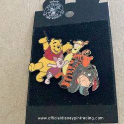 Disney Winnie the Pooh Carded Pin