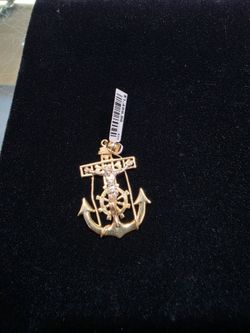 14KT anchor charm