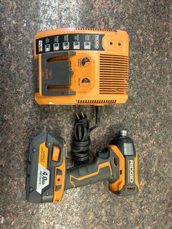 Ridgid impact drill set