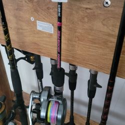 Jogging Rod & Reel Fishing 