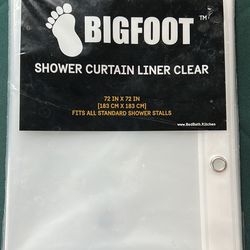 Shower Curtain Liner 72x72