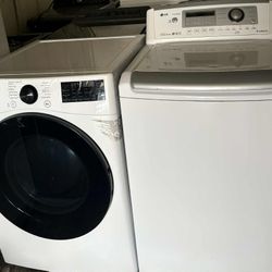 LG Heavy Duty Washer & Gas Dryer