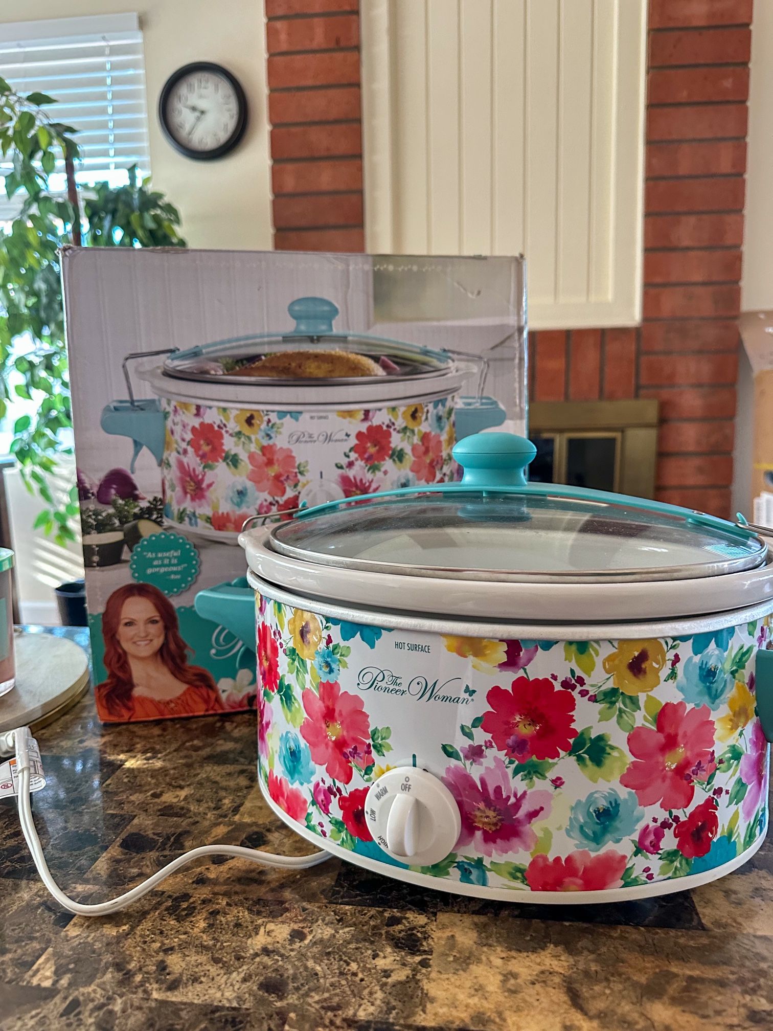 The Pioneer Woman 6 Quart Portable Slow Cooker