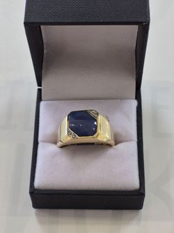 Birthstone Men Ring