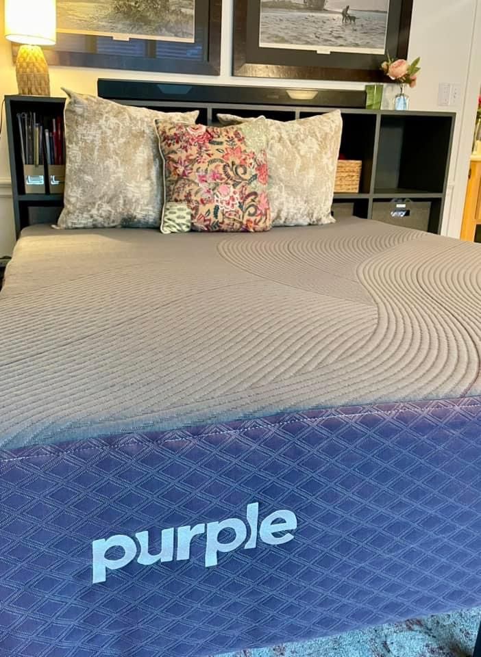 Like New Full Purple Restore Hybrid Mattress