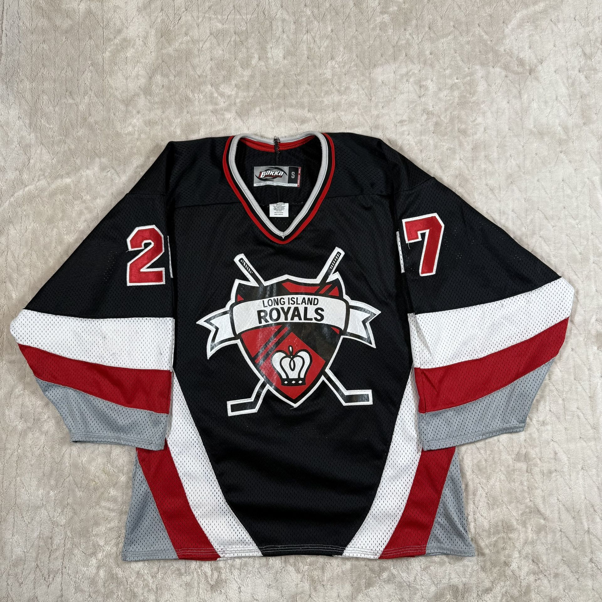 Long Island Royals Hockey Jersey #27 Men’s Size Small