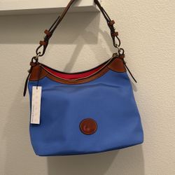 Dooney Bourke Blu and Brown