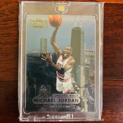 Michael Jordan Fleer Metal Universe Basketball Card!