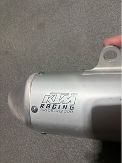Ktm oem exhaust pipe