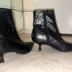 Black Ankle Boots Size 9