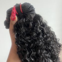 SDD Kinky Curly Bundles (3) 14 INCH