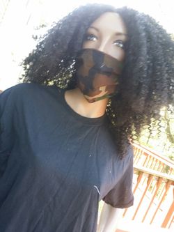 Camouflage Design 2 face mask