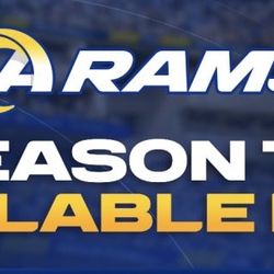 Rams Individual Tickets. 2 Club Tickets Aisle Seats 