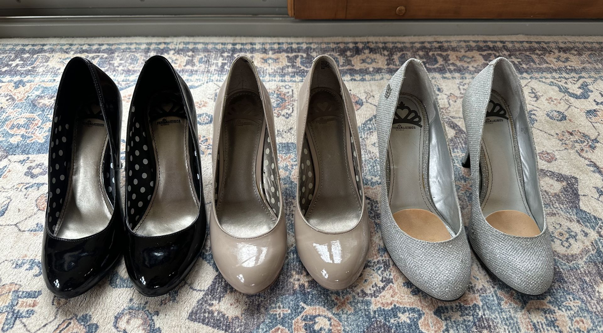 Fergalicious pumps - Size 8 - pick up only - $15 each