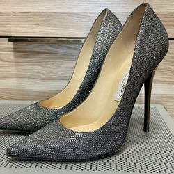 Jimmy Choo Pumps, Gray, Size 7 