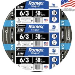 50’ Of 6/3 Romex