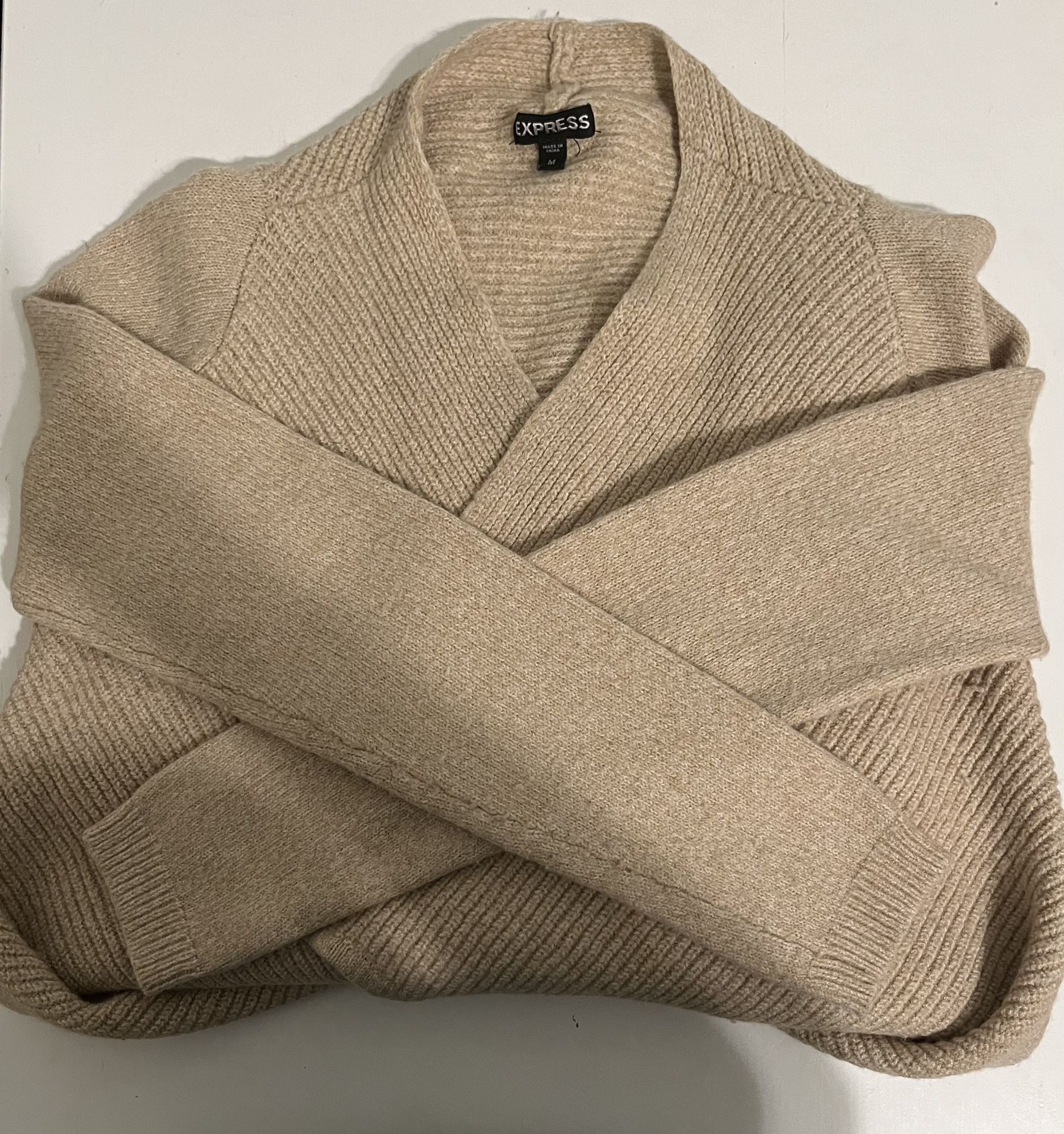 Express Tan Cardigan 