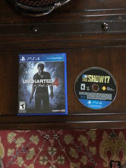 PS4 - Uncharted 4 (w/bonus MLB game)