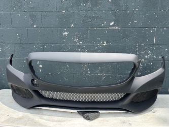 2015-2018 mercedes C-class c200 c250 c300 front bumper