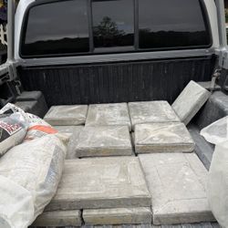 50 Square Feet  Paves Used For Pathways and Decoration 