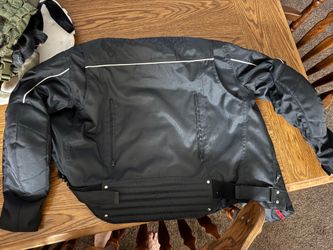 Street & Steel armored textile motorcycle jacket