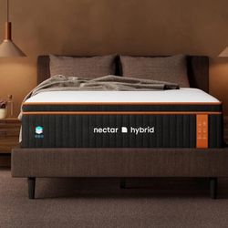 Nectar Premier Copper Hybrid King Mattress 14 Inch 
