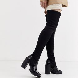 Thigh High leather Boots