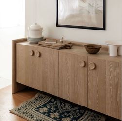 West elm Media console /storage cabinet