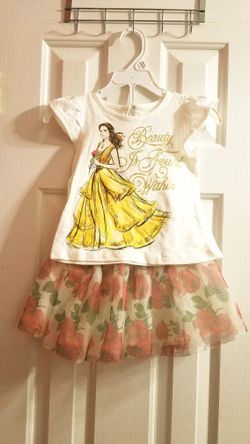 Beauty and the Beast Outfit size 3t New