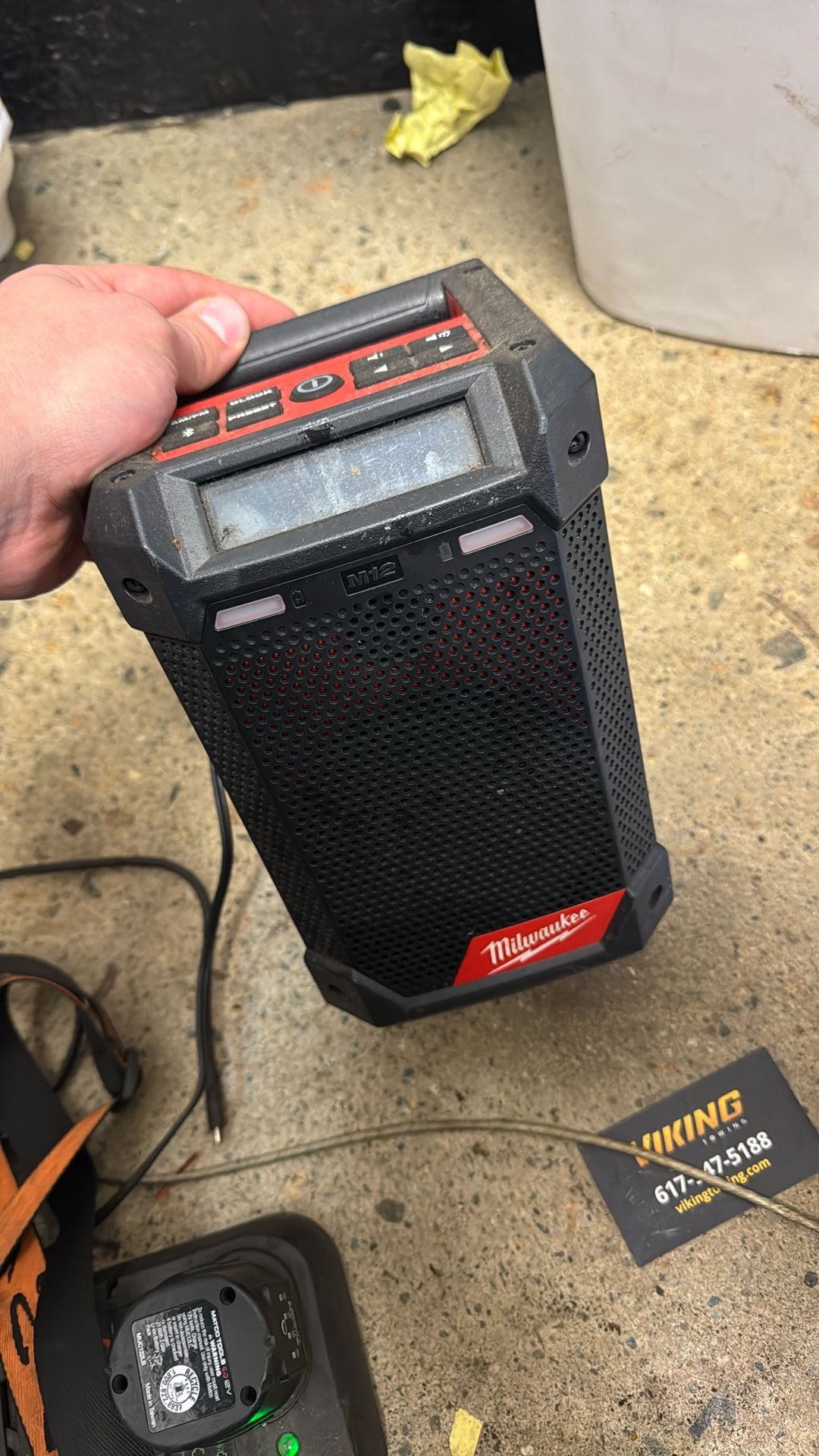 Milwaukee Portable Bluetooth Radio