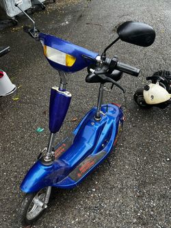 Akzan Electric Scooter Blue E-Scooter