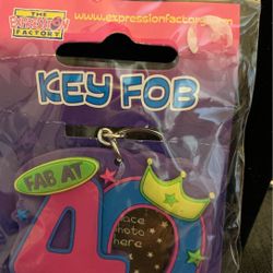 Fab at 40 photo key fob
