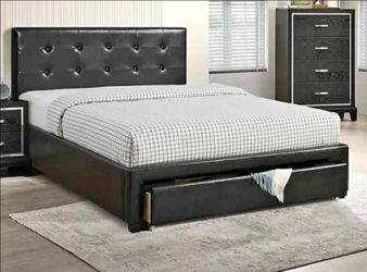 BRAND NEW QUEEN PLATFORM BED FRAME WITH MATRESS INCLUDED $389