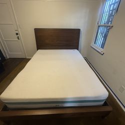 Mid Century Modern Queen Bed Frame