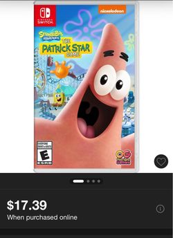 SpongeBob SquarePants: The Patrick Star Game – Nintendo Switch