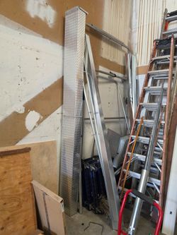 Van rack with storage box